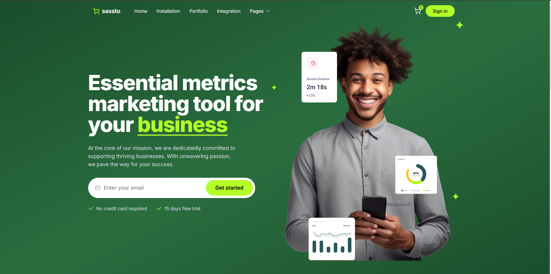 Landing Page